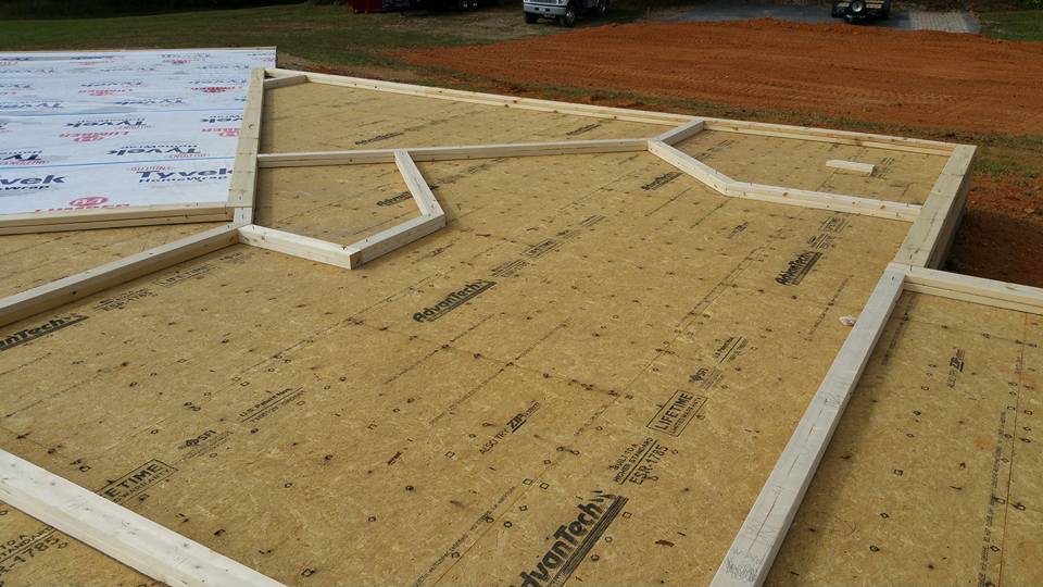 Construction plans for the first step